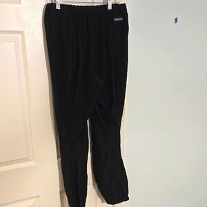 Patagonia Men's Black Pants wind blocker unisex size small